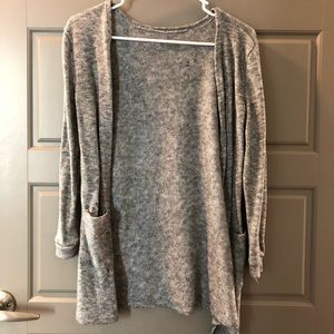 Grey Lightweight Cardigan